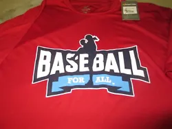 New Easton Adult Team Spirit Jersey Red - Adult XL - Baseball for ALL - Girls Baseball Nationals Event Jersey Shirt -...