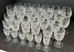 Manufactured by Waterford Crystal starting in 1968, Colleen is a stunning pattern. Included in set is 6 Water Goblets:...