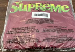 SUPREME SHREK TEE- CARDINAL SIZE MEDIUM/ FW21 WEEK ONE (IN HAND) 100% AUTHENTIC/ BRAND NEW WITH TAGS. TRUSTED EBAY...