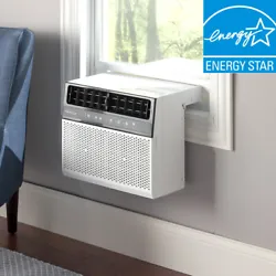 Simply slide the saddle air conditioner over the window sill for a safe installation without any tools required or...