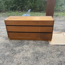 Vintage MCM 6 Drawer Dresser Dillingham Espirit. Shows considerable wear including a couple of chips, several...