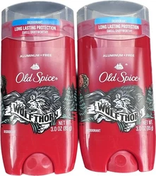Old Spice Wolfthorn Deodorant 3 oz Pack of 2 Bundle. 2 Brand New Fresh Delicious Smelling Sticks! Please review all...