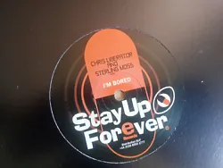 vinyle Acid Techno Stay Up Forever chris liberator Sterling Moss.