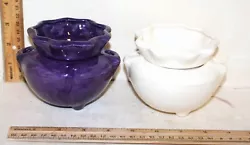These pots have two holes to add water to the base through. The pots are self-watering pots, just fill the bases with...