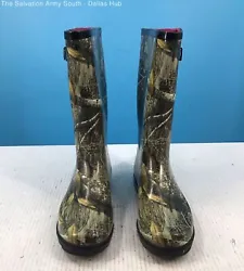 Type & Color: Rain Boots, FOREST CAMO. This program is funded solely by the sale of donated goods. We will do our best...