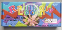 - Rainbow Loom bracelet making kit - Not for young kids under 8 years old- Practically new as all contents within the...