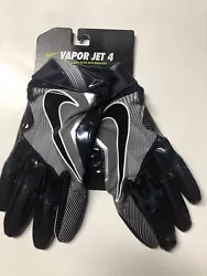 Nike Vapor Jet 4 Football Receiver Gloves. Adult largeBrand NewNavy/GrayDead stock. Hard to find Pet free home Smoke...