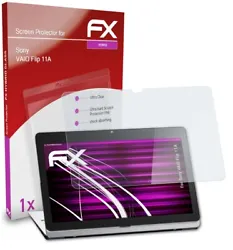 Ultra mince et super dur - 9H - mieux que le vrai verre: atFoliX FX-Hybrid-Glass Verre film protecteur pour Sony VAIO...