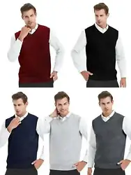 Be worn with button down collared shirts, with or without a tie, polo shirts, and even crew neck T-shirts. And theres...
