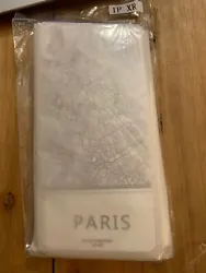 Coque blanche souple PARIS pour IPHONE XR. Expédition gratuite de FRANCE.