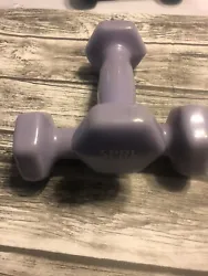 Workout Dumbells Set 2lbs Hand Weights 4lbs Total Home Gym Fitness Hex. Condition is Used. Shipped with USPS Priority...