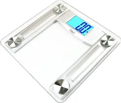 The Ozeri ProMax 560 lbs (255 kg) Digital Bath Scale features the highest weighing capacity for the most demanding...