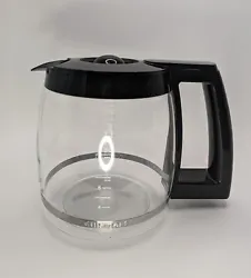 Cuisinart DCC-1200PRC 12-Cup Replacement Glass Carafe - Black  I sell mostly vintage items. Please expect minor...