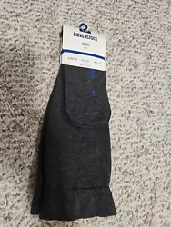 Birkenstock Mens Breathable Support Sole Socks BL8 Grey Size: M6-M8 NEW.