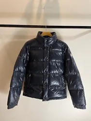 Moncler Maya Black Jacket22 inches Chest25 inches Length( AS GOOD AS BRAND NEW)26 inches ShouldersCONDITION 10/10( AS...
