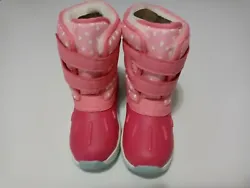 Carters Skyler Winter Boots Toddler Size 11 light Pink perfect for your snow boots are designed with an easy hook and...