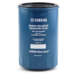 The standard for protecting all Yamaha outboard engines, this filter is quality engineered for use with gasoline,...