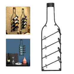 Specification: Product Size: 34*9.7inch Color: bronze Material: Iron  Our wine rack takes care of 4 wine bottles! A...