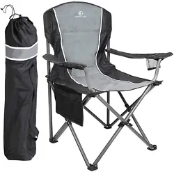 ⭐Foldable ＆ Portable: Our camping chair is easy to set up and fold. This oversized camping chair features more...