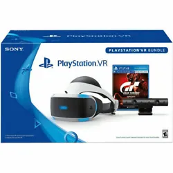 Sony Playstation VR Gran Turismo Sport Bundle - Black/White. Never used. New. Opened box.