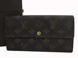 Il sagit dun authentique portefeuille Louis Vuitton Monogram Portefeuille Sarah Long Bifold garanti. StylePortefeuille...