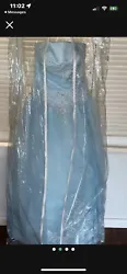 light blue quinceanera dress.
