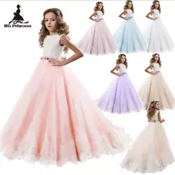 NEW Communion Party Prom Princess Pageant Bridesmaid Wedding Flower Girl Dress. your perfect choice for party,Wedding...