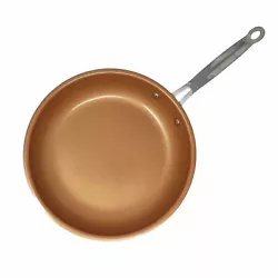 Cook Healthy with convenient and long-lasting features from the this Nonstick Induction Copper Fry Pan. pan is PFOA,...