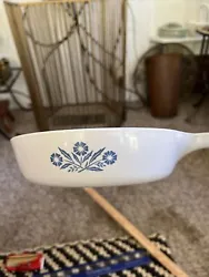 Corning Ware Menu-Ette- 6 1/2” Skillet-Includes the Lid-Blue Cornflower P-83-B.  In very good shape & color for its...