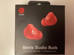 New Studio Beats by Dr.Dre True  Wireless Noise Cancelling Earphones Red