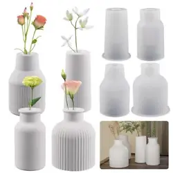 1PC Vase Silicone Mold. Durable Mold: The molds are made of high-quality silicone material, very flexible and durable....