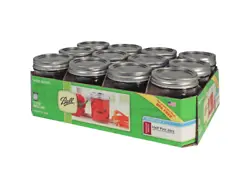 Keep your fruits and vegetables all year long with these dependable canning jars. 8-ounce jars are ideal for preserving...