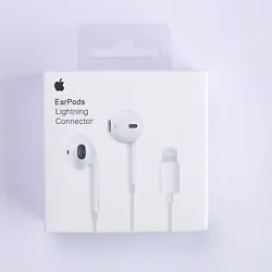1 Apple EarPods Lightning Wired Headphones. Apple EarPods Overview. Designed by Apple to conform to the shape of the...