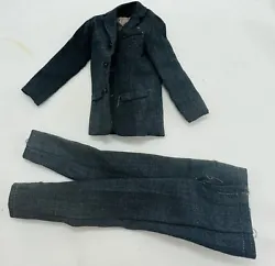#786 Saturday Date 1960s Ken Doll Outfit Vintage Barbie Gray Suit. In used condition. Please look at pictures carefully...