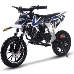 The MotoTec Warrior 52cc Kids Dirt Bike - The perfect kids starter dirt bike. Easy pull start, improved carburetor and...