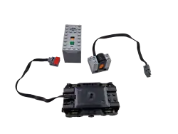 Lego® train RC IR chemin de fer voie ferrée Power Functions SET (Moteur, récepteur, batterie), Toutes les pièces...