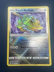 Carte Pokémon Steelix Radieux 124/196 EB11 Epée Bouclier Origine Perdue FR NEUF. Carte protégée sous sleeve dès sa...