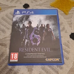 Resident Evil 6 - PS4 PS5 Playstation 4.  Version française mais jeu également multilingue   Fonctionne très bien,...