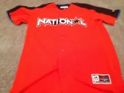 Mens Majestic National League Jersey. Brand New. Size 44 • stitched numbers and name• 23.5