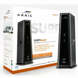 Arris SURFboard SBG8300 DOCSIS 3.1 Cable Modem & Dual-Band Wi-Fi Router.
