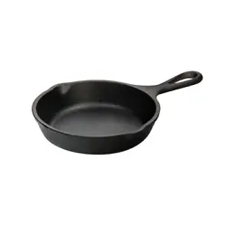 Features Broiler Safe,Built-in Handles. This 5 in. Kitchen Product Type Skillet. Material Cast Iron. Cooktop...