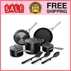 Ninja Foodi NeverStick Cookware wont stick, chip, or flake. NeverStick cookware is created at a max temperature of...