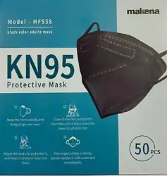 Explanation: Makena KN95 respirators feature a user-friendly design, providing optimum protection and comfort. Embedded...