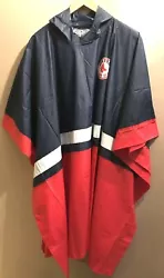 Boston RED SOX Hooded Rain Poncho. G-III by Carl Banks. Boston Red Sox Logo on front. 