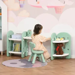 Want to establish a strong foundation to your childrens fun and learning?. The Qaba toddler table and chairs sets...