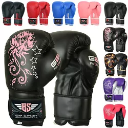 Be Smart Boxing Gloves Sparring Gloves Training Gloves Fight Gloves Bag Mitts Gym Kick Pads MMA Mitts Muay Thai...