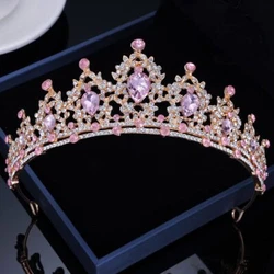 1 X Crown Tiara. problems for you. Material:Alloy & Rhinestone.