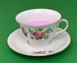 Add a touch of elegance to your tea time with this beautiful Baronet Porcelain Tea Cup & Saucer set. The set includes a...