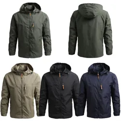 Neckline: hooded. Color: khaki,grey,black,army green,dark blue. Material: polyester. Due to the light and screen...