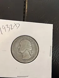 1932-D Washington Quarter 25¢- Nice Coin.